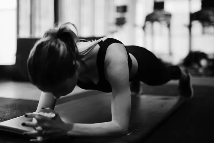 A fitness girl